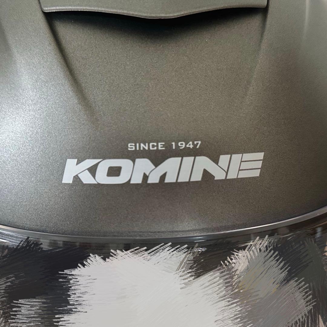 コミネ HK-172 FL コンポジット FRP ジェットヘルメット