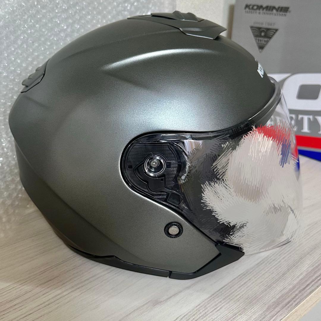 コミネ HK-172 FL コンポジット FRP ジェットヘルメット