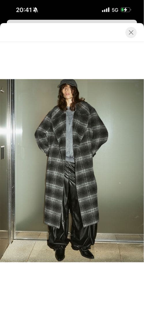 メゾンスペシャル【数量限定品】コートGRY