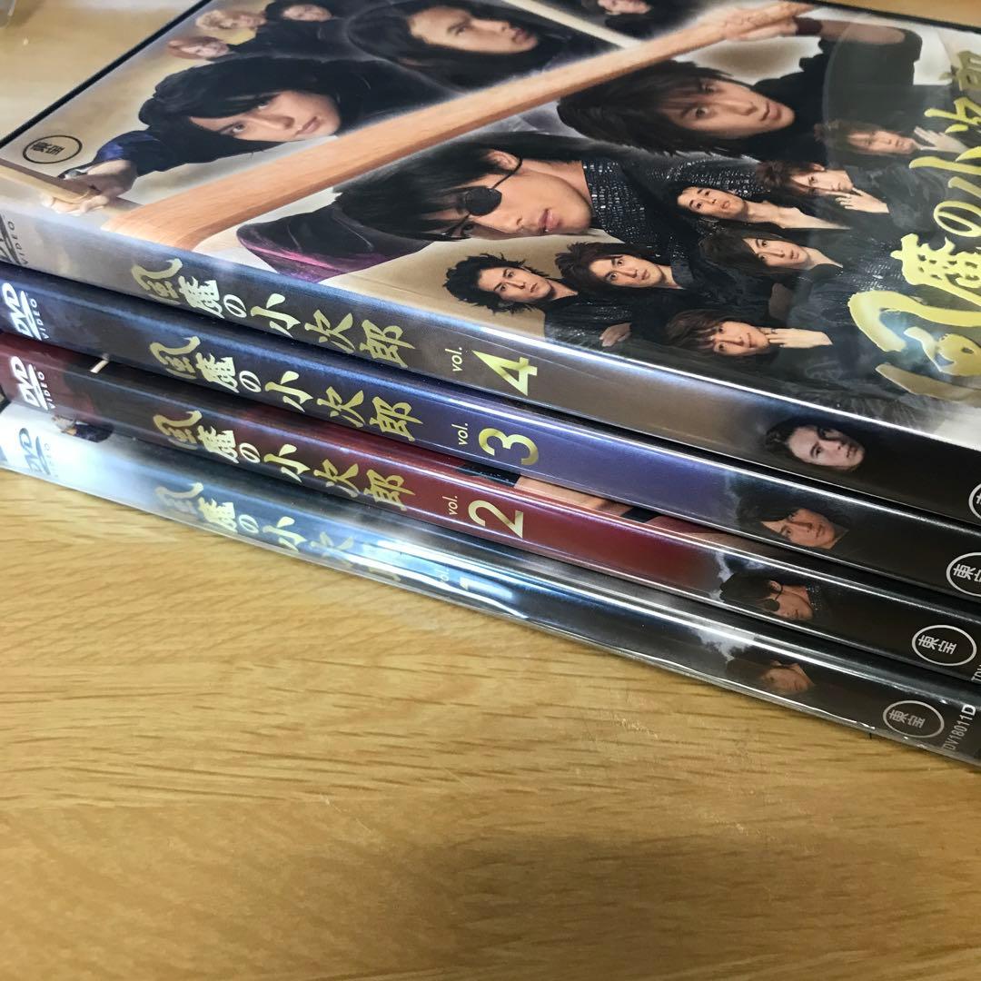 【匿名配送】風魔の小次郎 DVD TV版1〜4巻セット