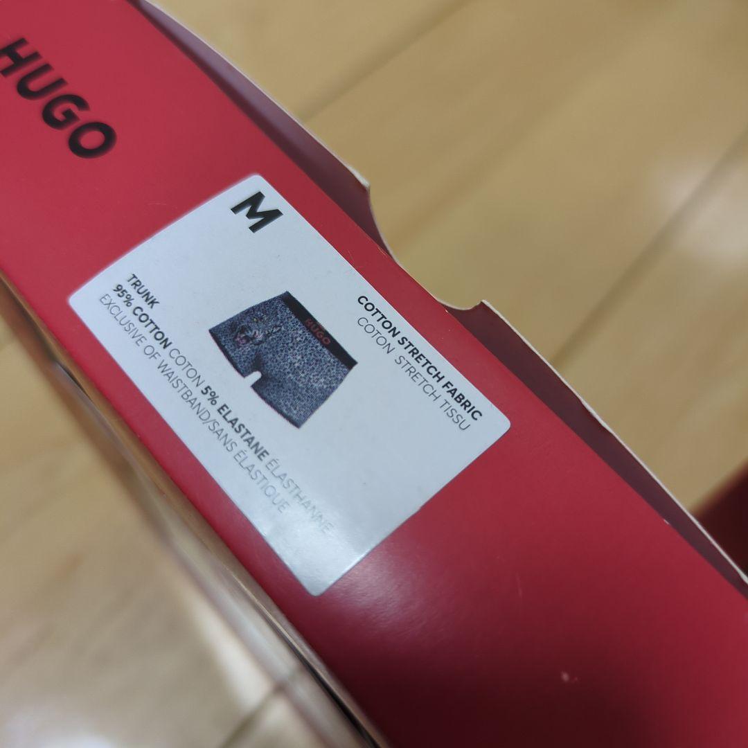 【新品】HUGO / オーガニックコットン ボクサーパンツ インポートサイズM