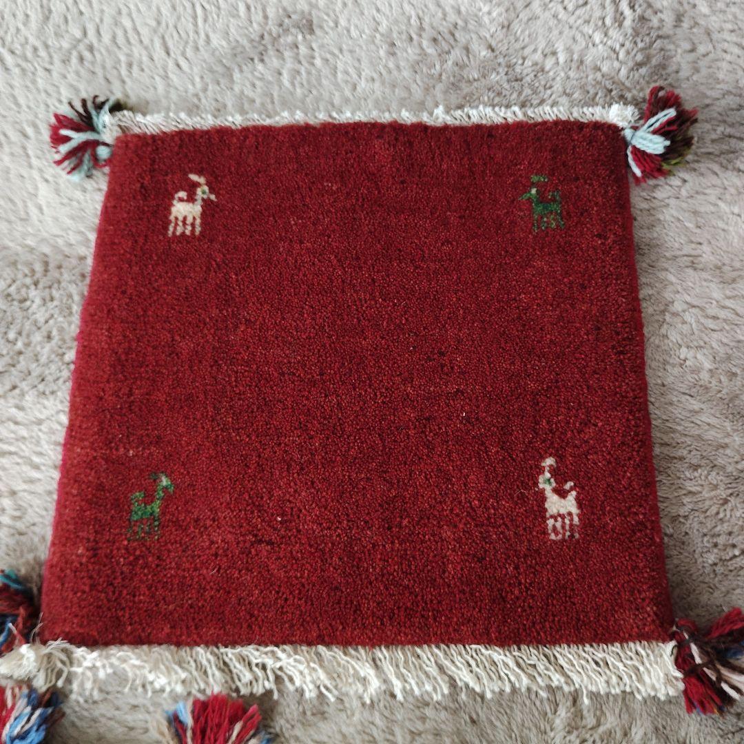 ギャッベ 座布団 チェアマット 6枚セット