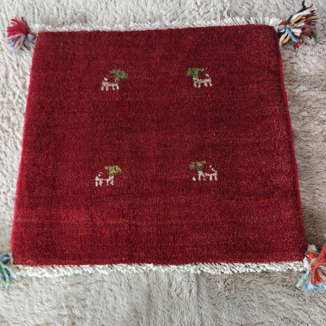 ギャッベ 座布団 チェアマット 6枚セット