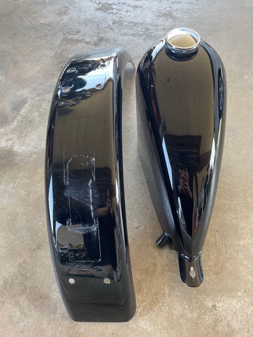 ショベルヘッド　タンク　フェンダーセット パンヘッド