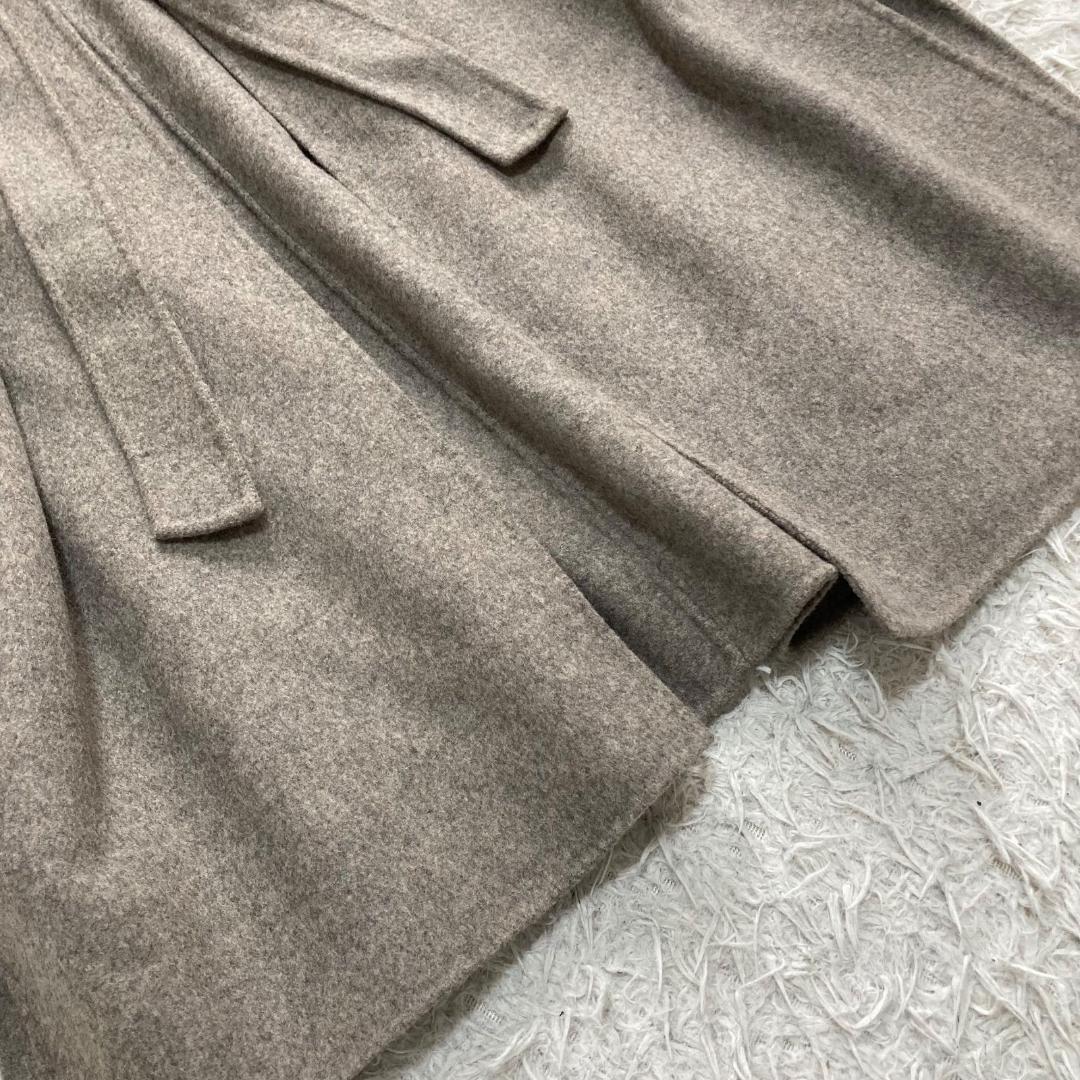 17032✨イエナ マンテコ ダブルフェイス リバーコート ベルテッドコート