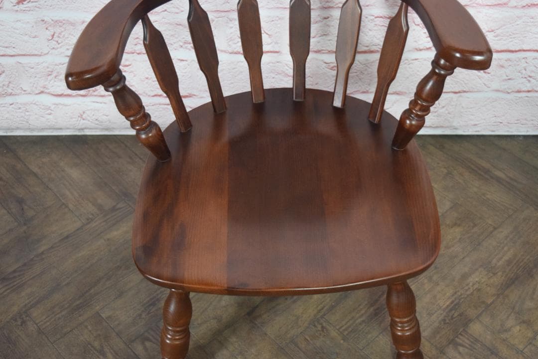 飛騨家具 WINDS 太平 ダイニングチェア スモーカーズボウ キャプテン　C