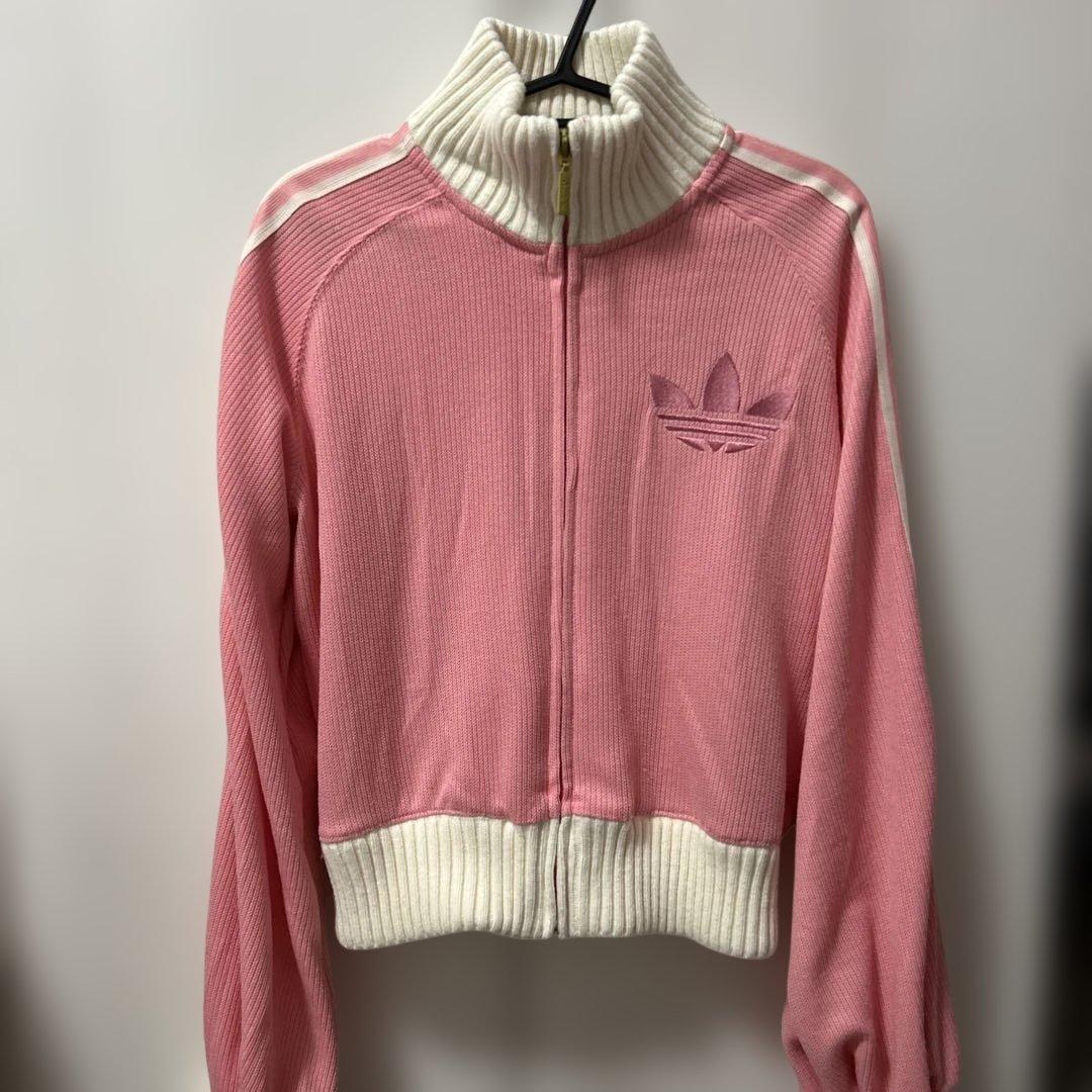 adidas ピンク ジャージ