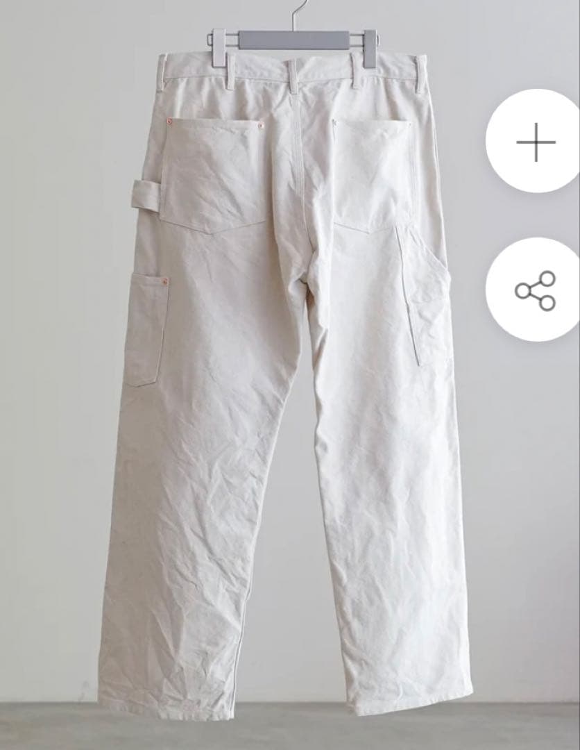 comoli COTTON DUCK PAINTER PANTS サイズ3