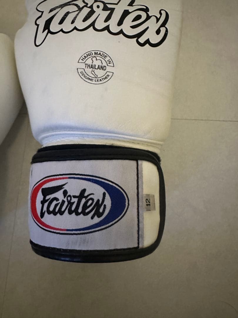Fairtex ボクシンググローブ ホワイト