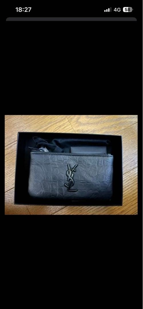 Saint Laurent ブラック キーケース