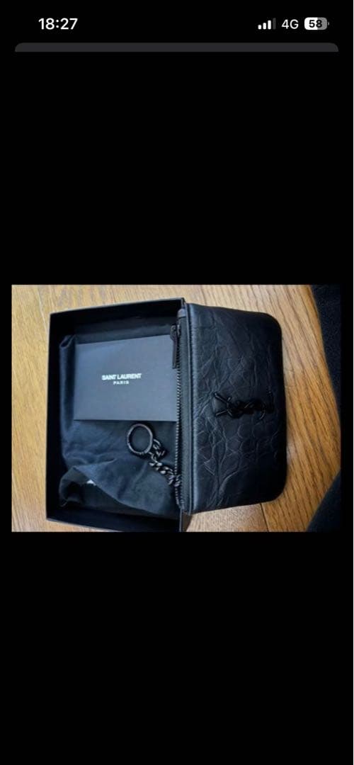 Saint Laurent ブラック キーケース