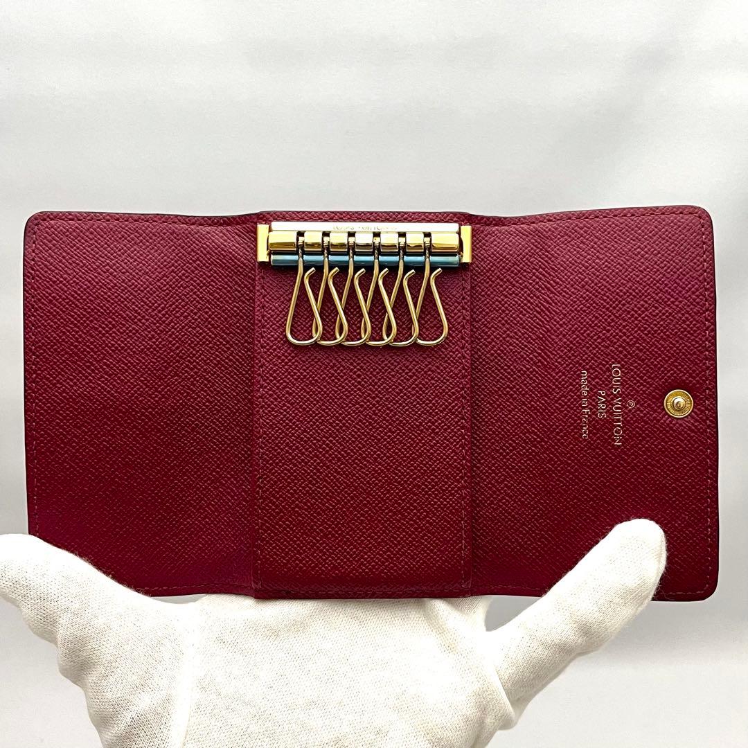 ルイヴィトン 　キーケース　 モノグラム　ミュルティクレ　６　フューシャ