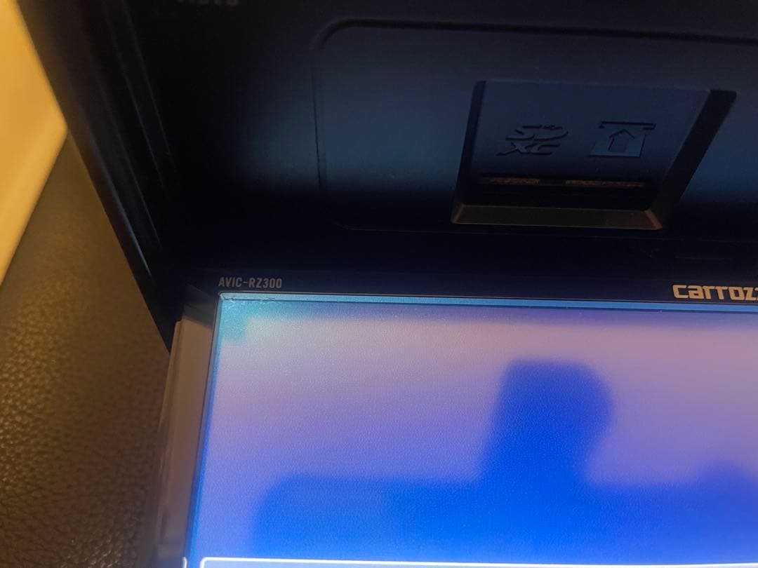 最新地図楽ナビAVIC-RZ300中古180mm7Ｖ型ワンセグTV 最新オービス