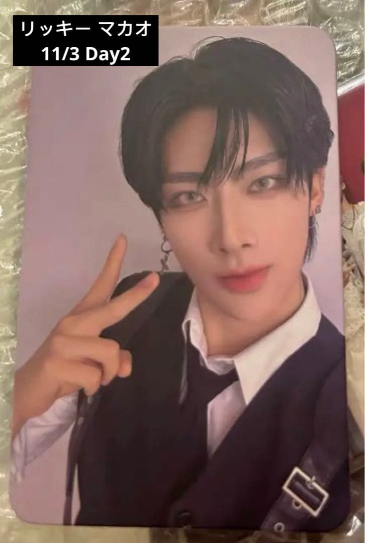 ZB1  リッキー 中国 中華 マカオ 入場特典 ZONE 11/3 Day2