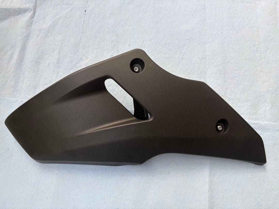 バイク フェアリングサイドパネル マットブラック