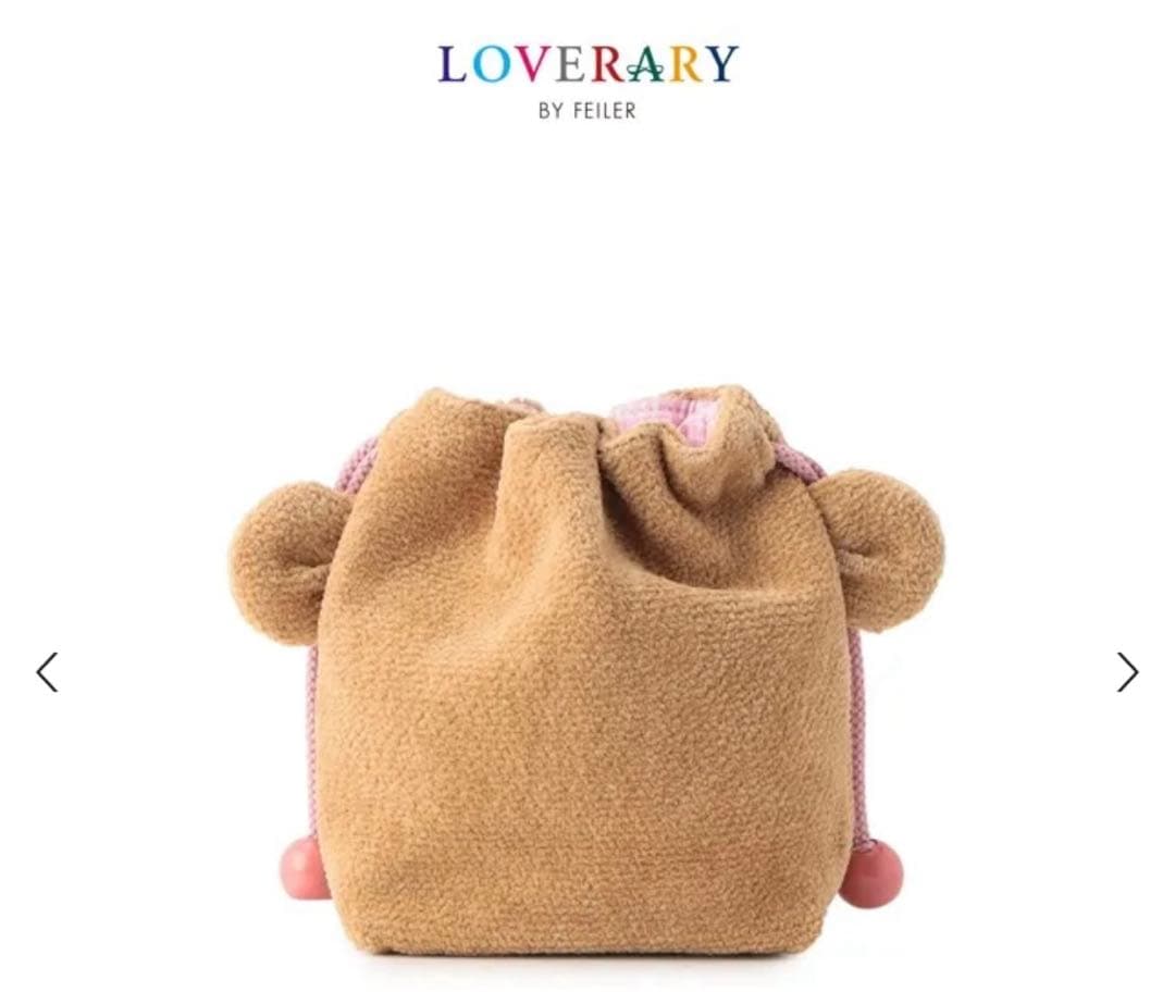 専用ページ LOVERARY BY FEILER ☆ ドアップテディ ガール巾着
