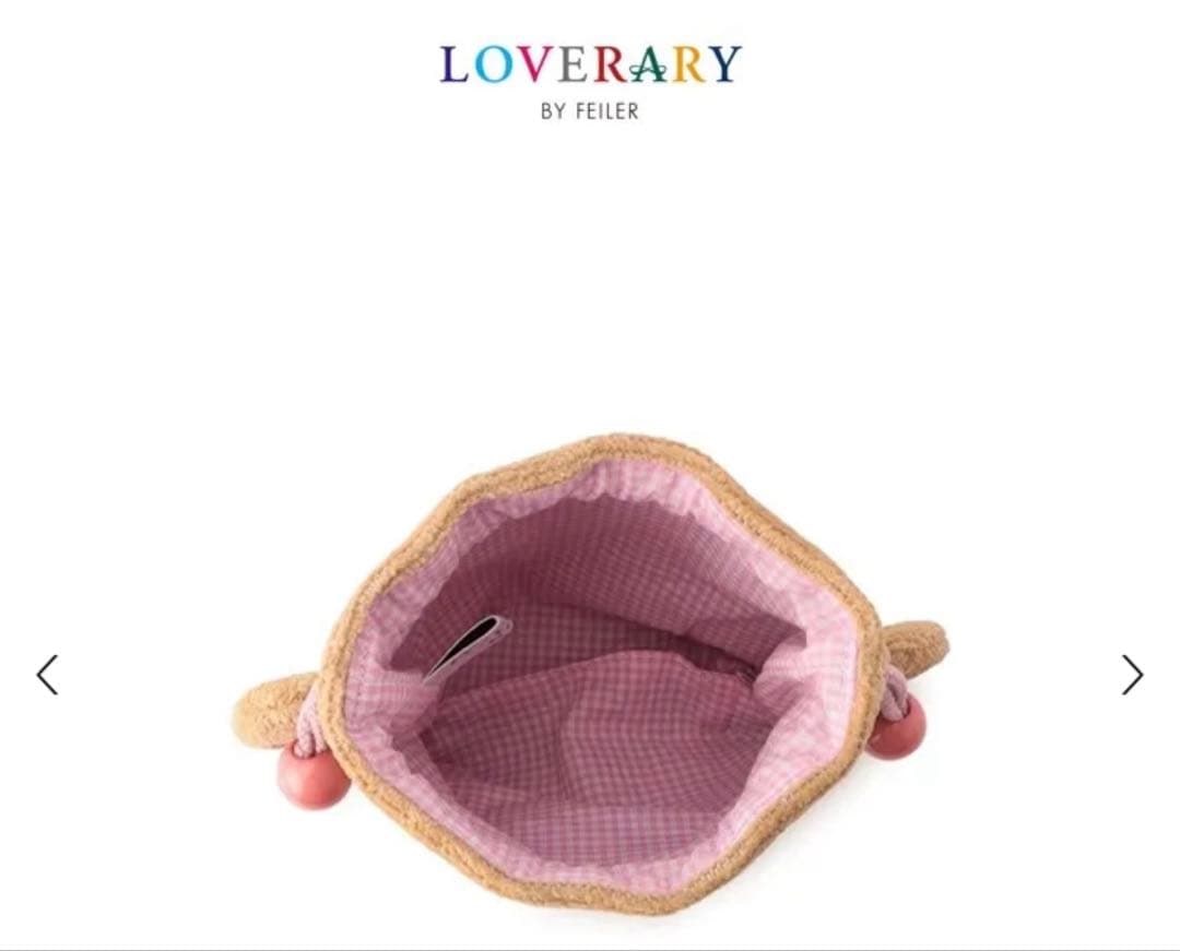 専用ページ LOVERARY BY FEILER ☆ ドアップテディ ガール巾着