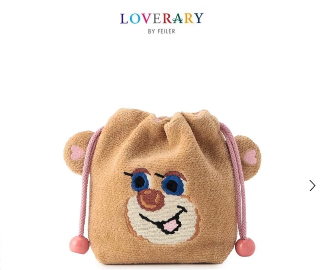 専用ページ LOVERARY BY FEILER ☆ ドアップテディ ガール巾着