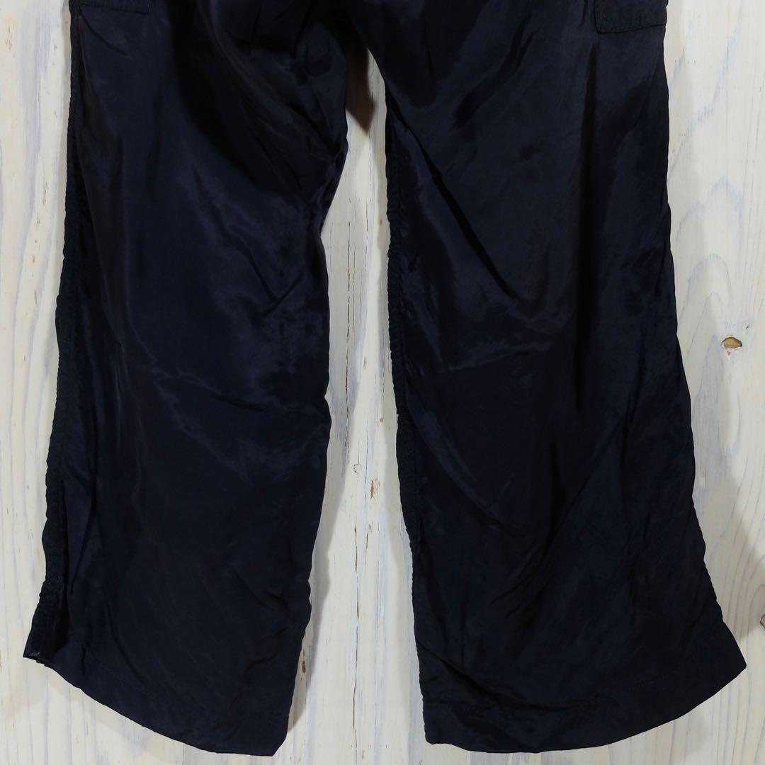 トリコ　コムデギャルソン キュプラ カーゴパンツ S 濃紺
