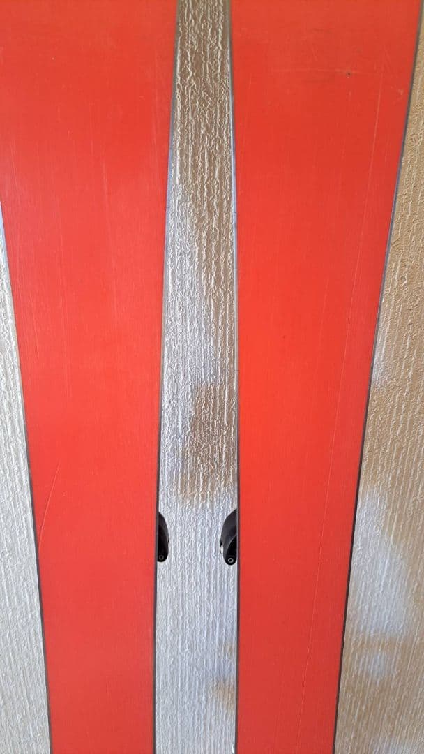 オガサカジュニアスキー板　J2 90cm　ビンディング付き