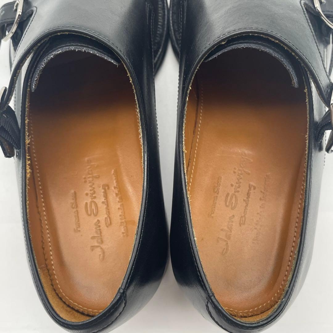 ジャランスリウァヤ　ダブルモンクストラップ　ビジネスシューズ