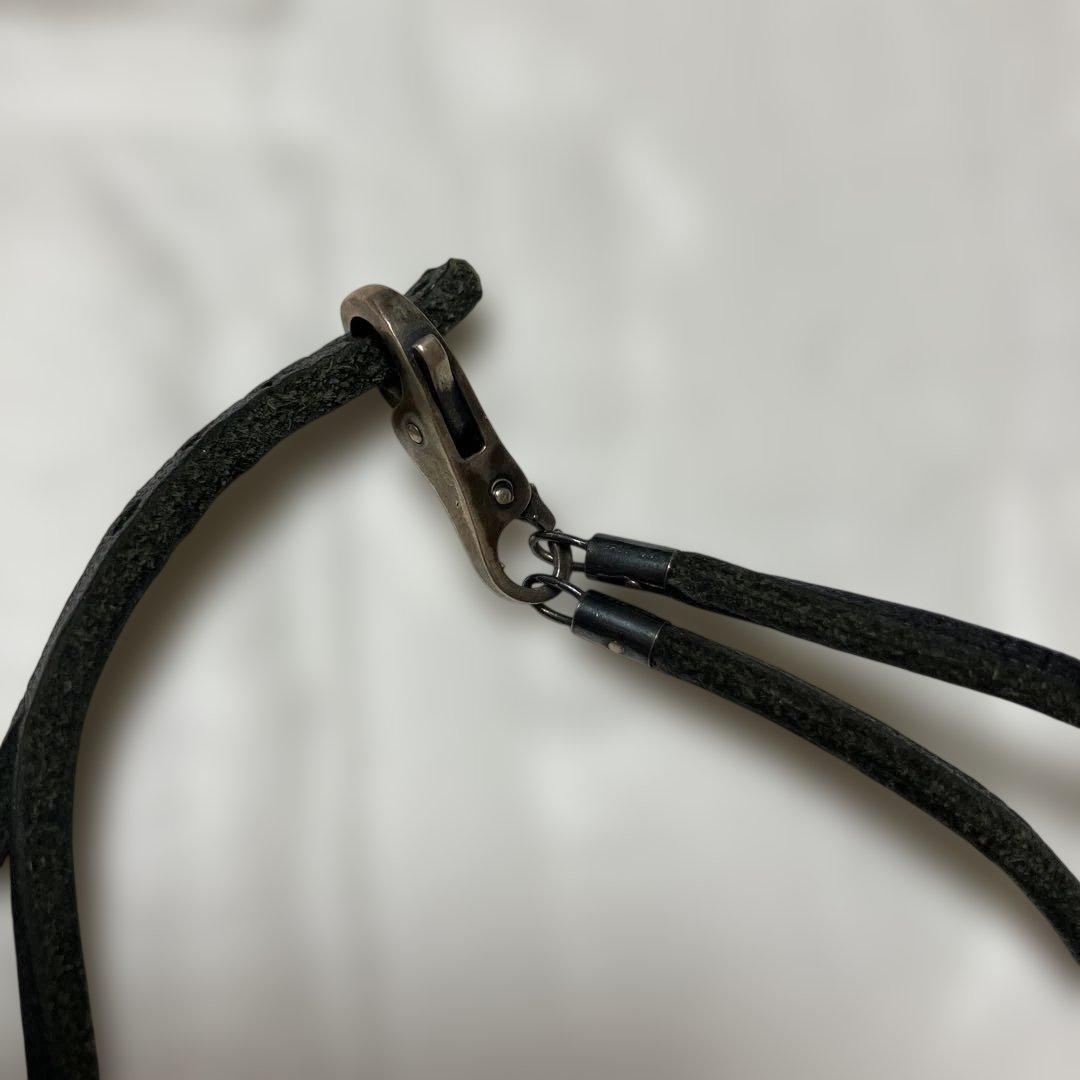 トロールビーズ　レザーチョーカー　ネックレス　ブレスレットにも可能