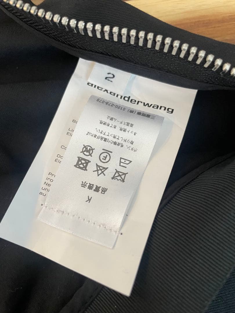 alexanderwang.ハイウエストロゴショートパンツ