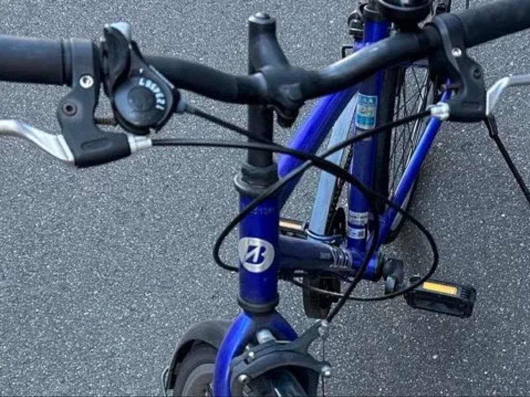 【直接引取限定(大阪)】ブリヂストン　シュライン青26インチ 自転車
