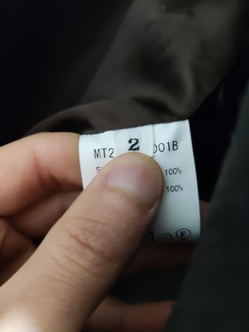 MAATEE & SONS 極上フランネルシングルテーラード　サイズ2