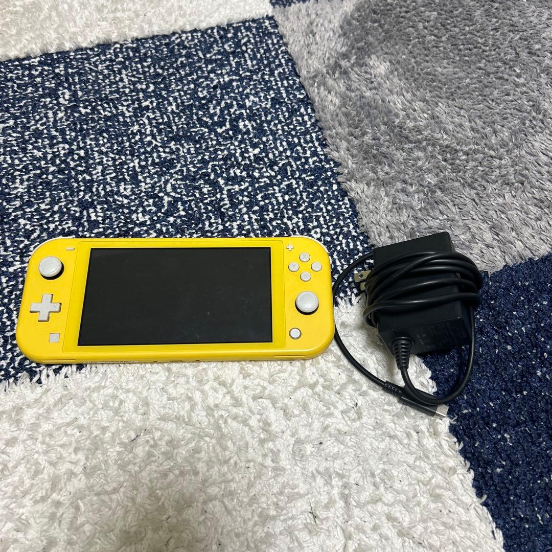 Nintendo Switch Lite 本体 イエロー 充電器付き