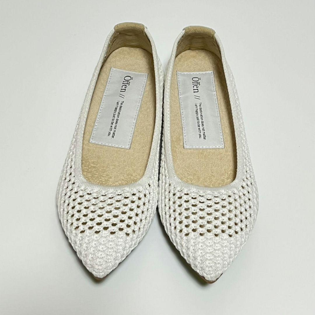 新品級✨️ 付属品付き Öffen オッフェン メッシュ パンプス 24cm