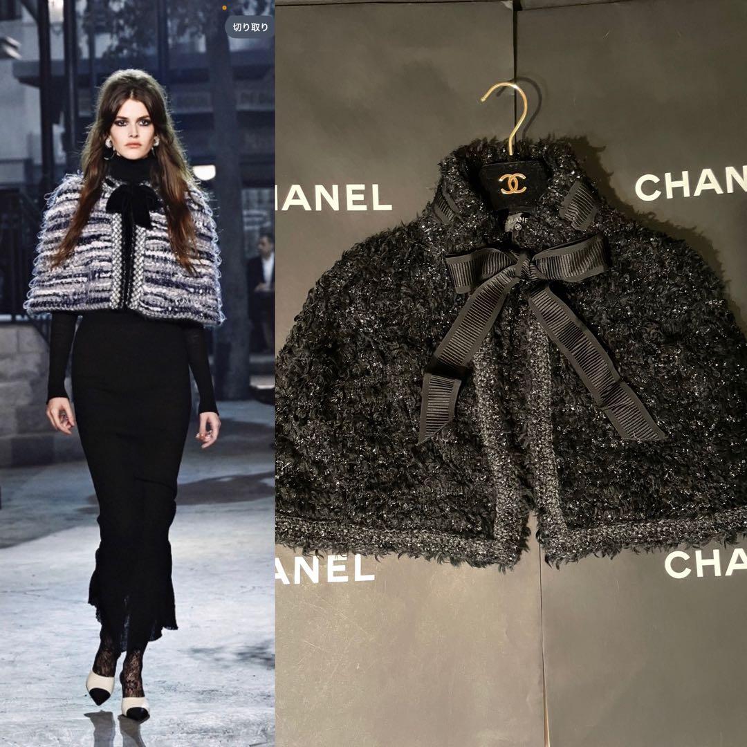 シャネル　マント　ケープ♡ お値下げ