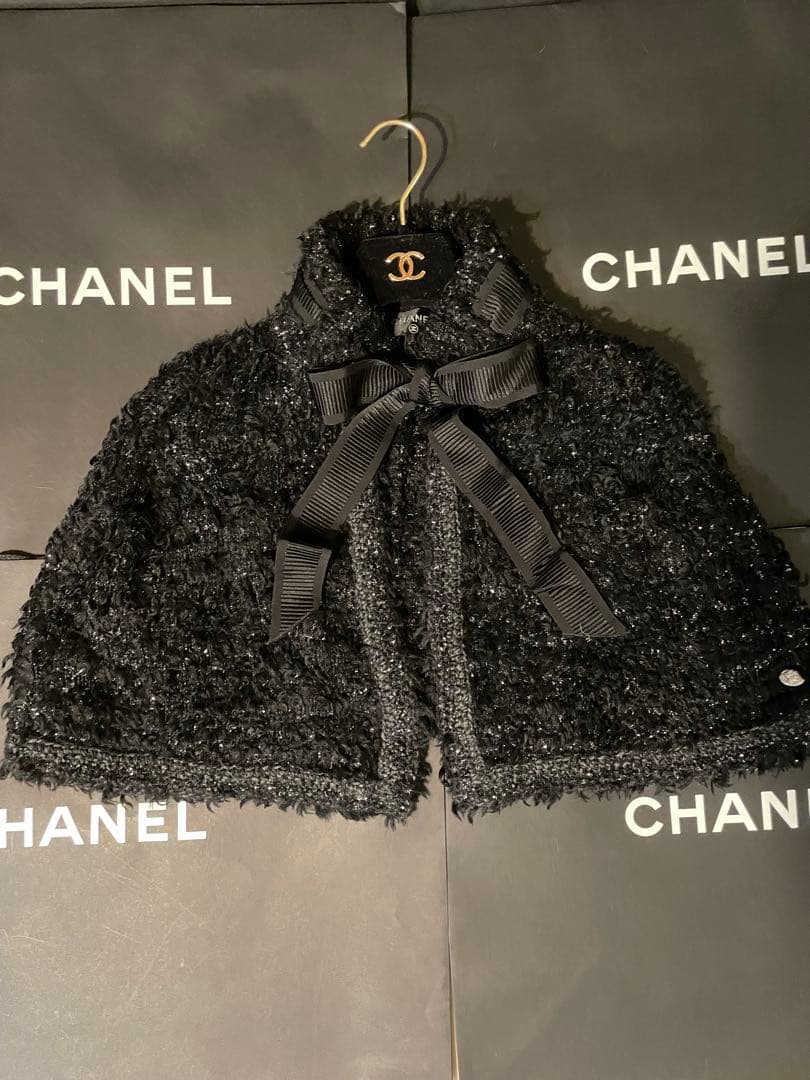 シャネル　マント　ケープ♡ お値下げ