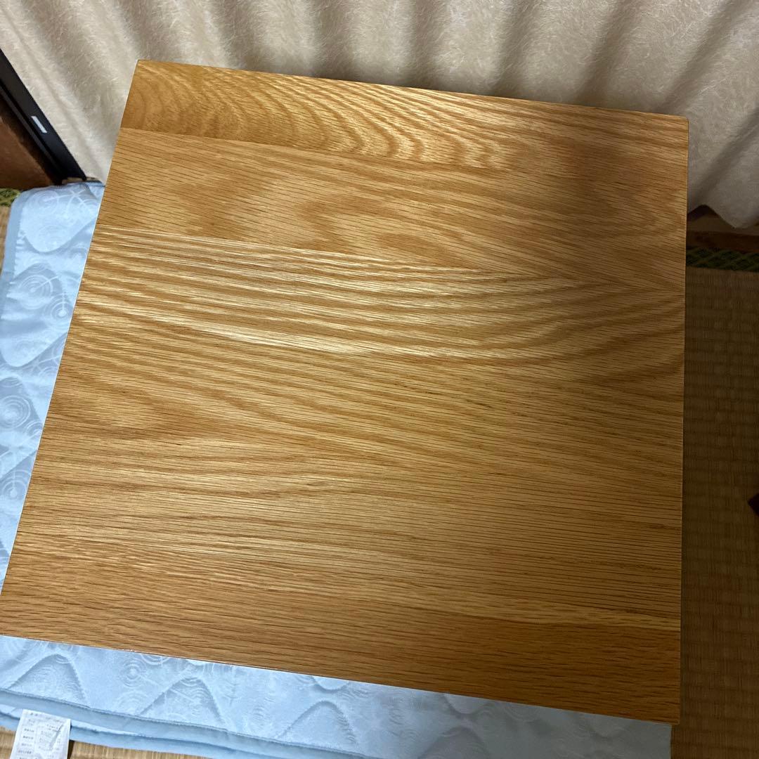 無印良品 オーク無垢材 サイドテーブル ベンチ スツール 椅子 チェア 台