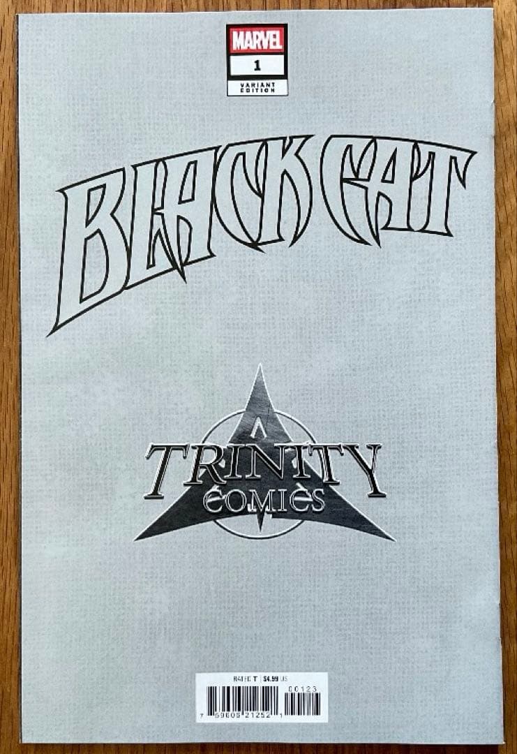 Black Cat #1 桃桃子 エクスクルーシブ表紙 アメコミリーフ