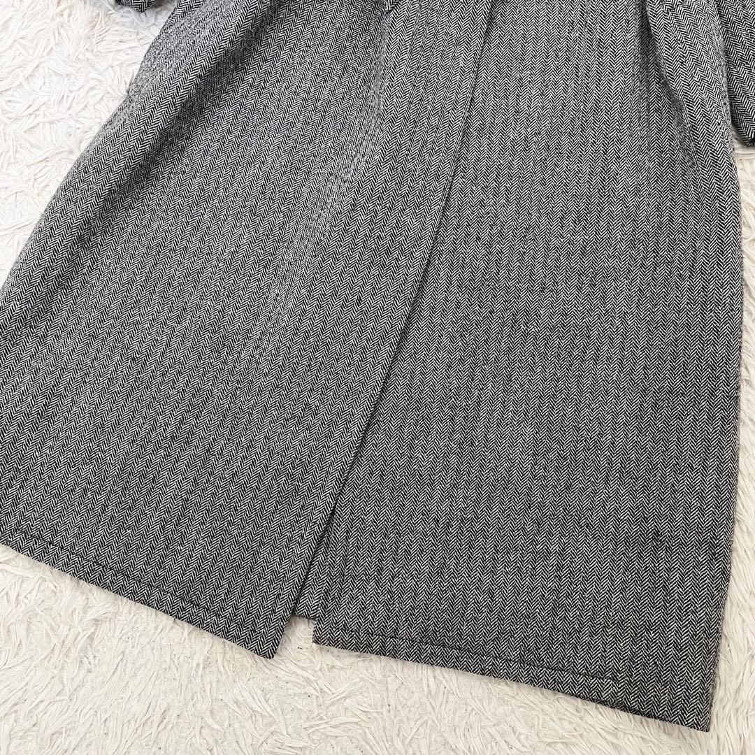 ✨美品✨マディソンブルー　ベルテッド　チェスターコート　ヘリンボーン　マキシ丈