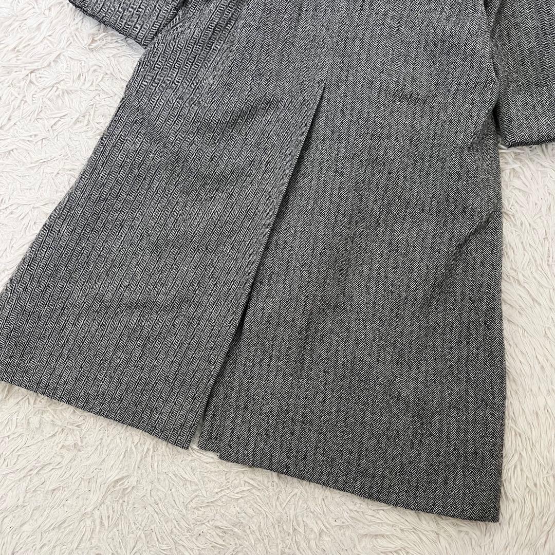 ✨美品✨マディソンブルー　ベルテッド　チェスターコート　ヘリンボーン　マキシ丈