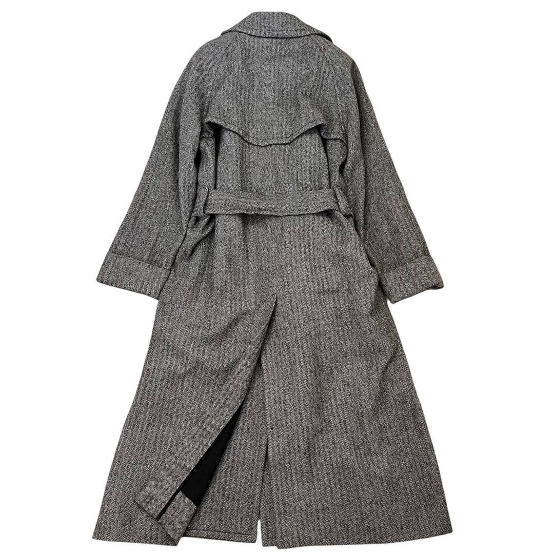 ✨美品✨マディソンブルー　ベルテッド　チェスターコート　ヘリンボーン　マキシ丈