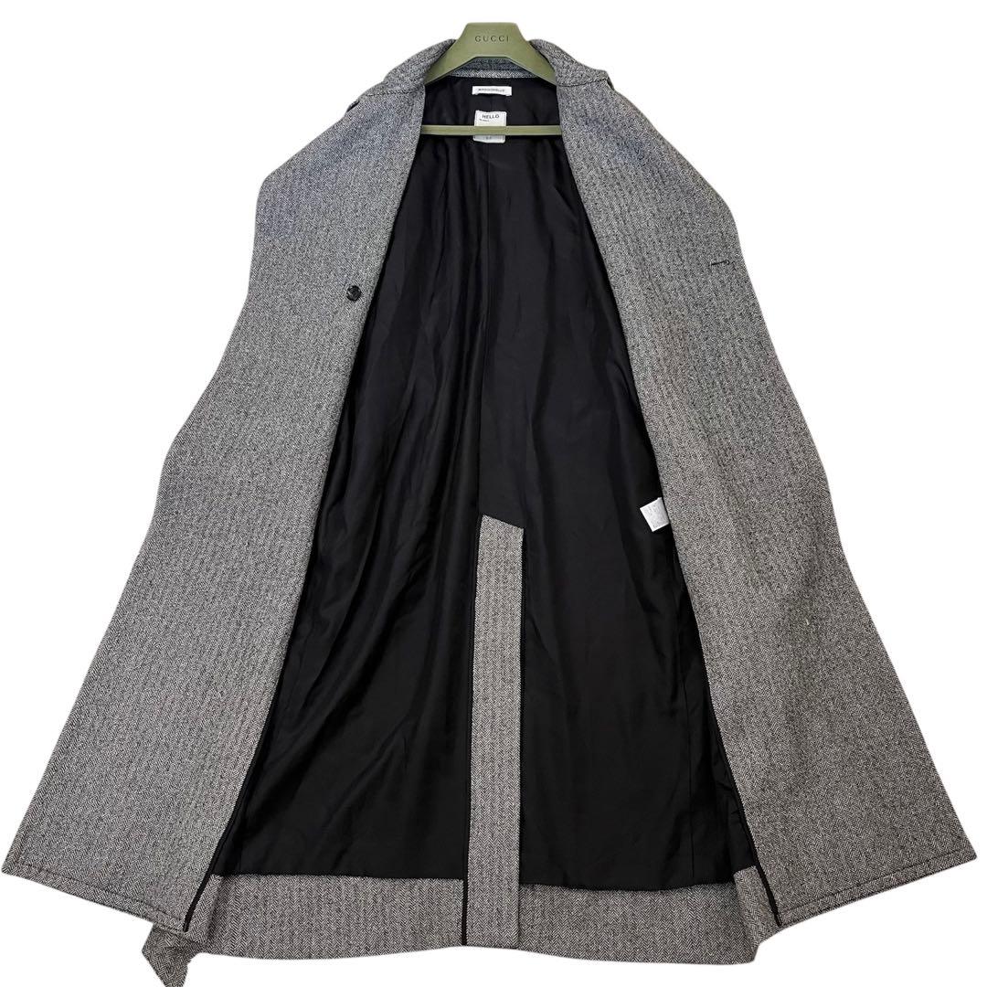 ✨美品✨マディソンブルー　ベルテッド　チェスターコート　ヘリンボーン　マキシ丈