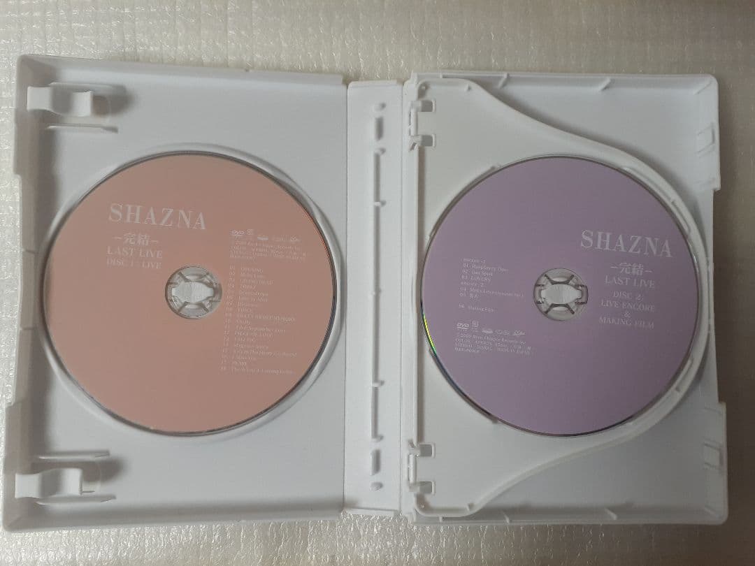 SHAZNA/完結。-LAST LIVE-〈初回のみ特典ディスク付き・3枚組〉