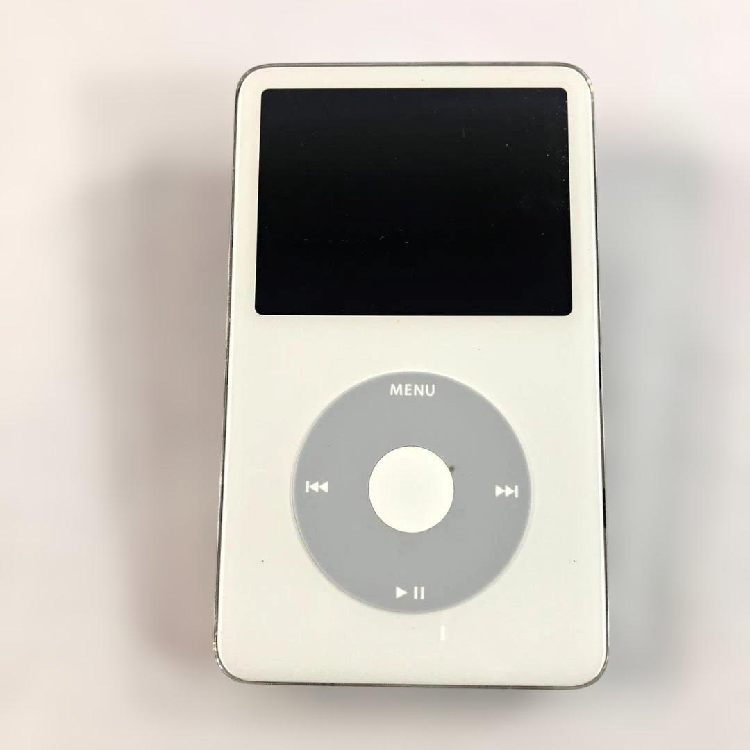 【新品バッテリーに交換済】Apple iPod classic 30GB　白