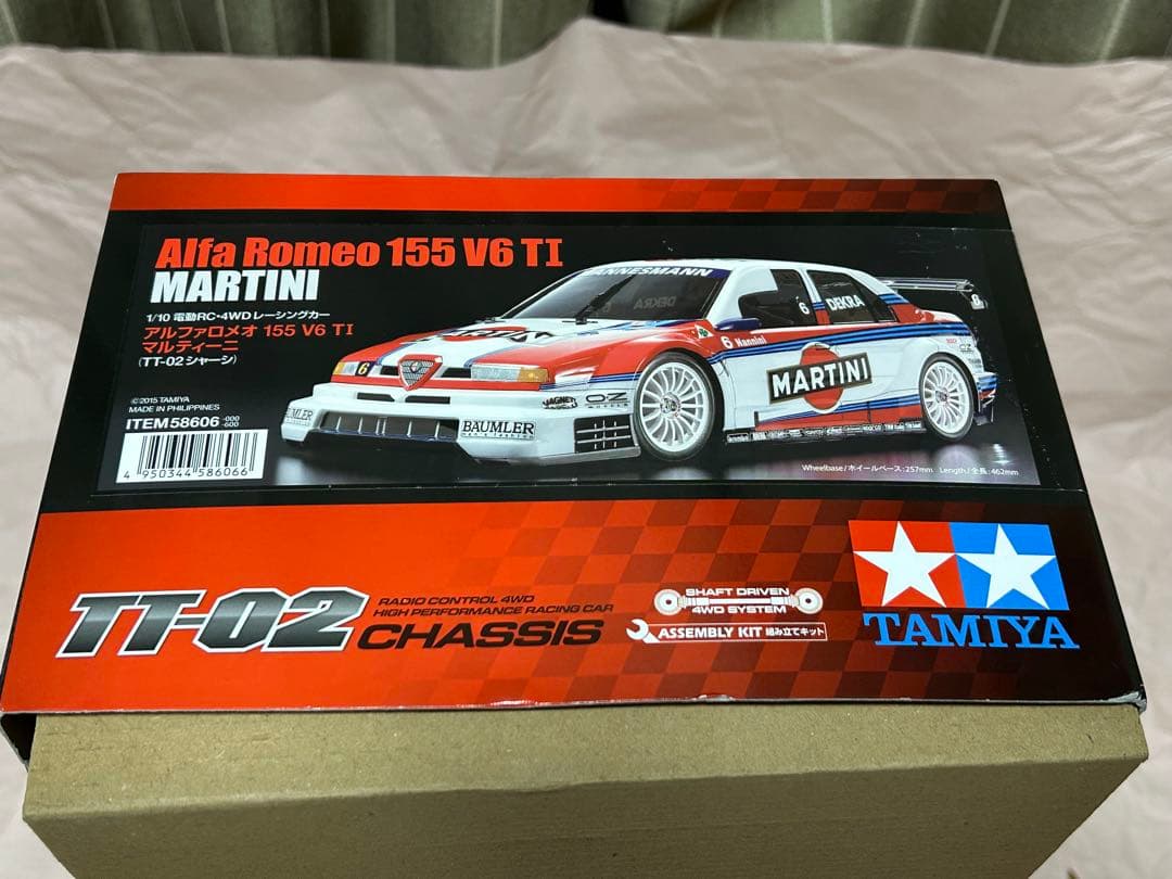 【新品・未使用！】TAMIYA Alfa Romeo 155 V6 TI