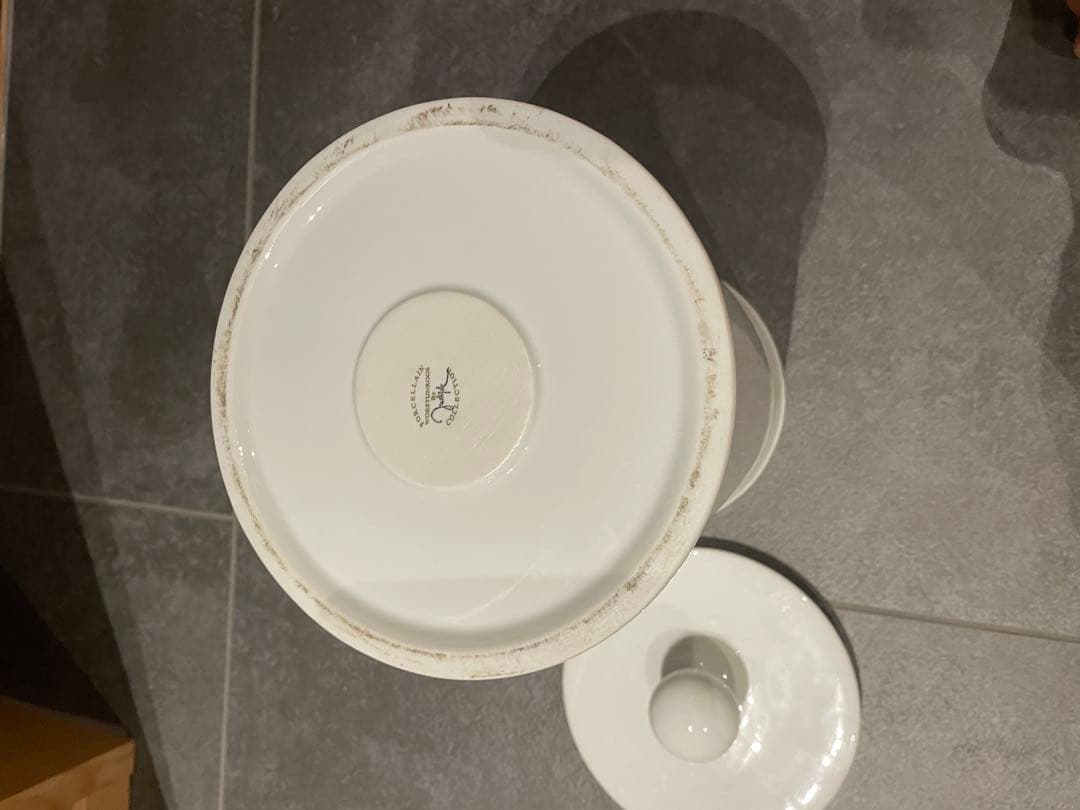 【1/11日まで価格】極美品)希少アンティーク陶器　フランス買い付け