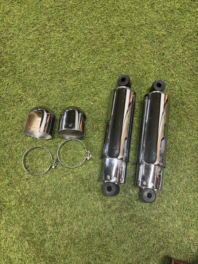 ハーレー　リアサスペンション　11インチ　ハーレーダビットソン　ショベルヘッド