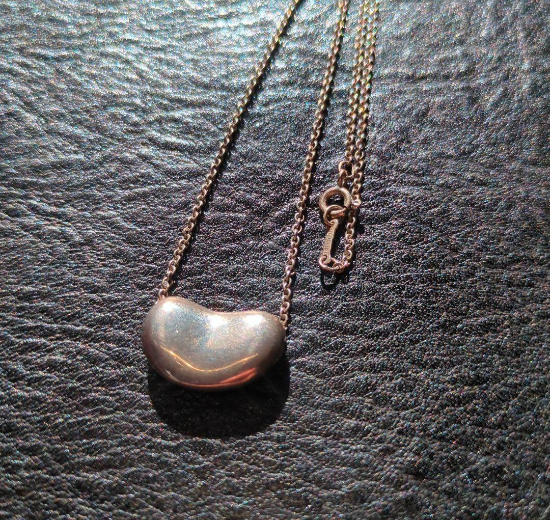 Tiffany オールドティファニー　ビーンズ　シルバーネックレス
