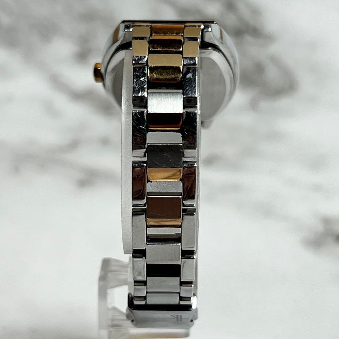 稼働美品 セイコーLk レディース腕時計 トノー型 1B22-0BB0 ピンク