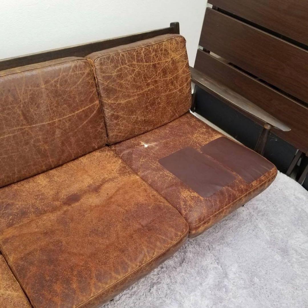 journal standard furniture 3人掛けソファ　本革