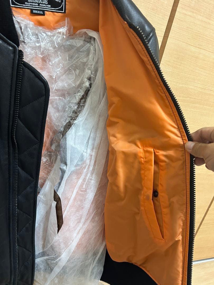 K*2様 CHALLENGE チャレンジャー フライトジャケット レザー