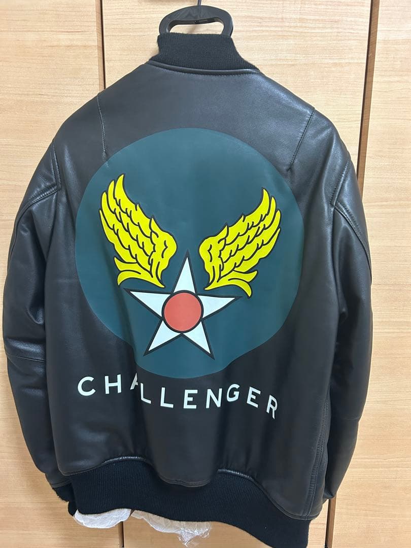 K*2様 CHALLENGE チャレンジャー フライトジャケット レザー