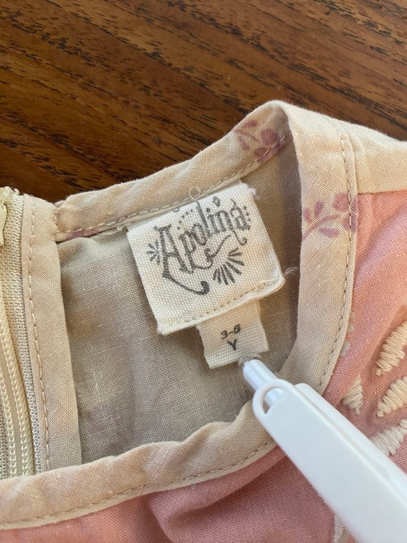 Apolina MTO Jumpsuit サイズ3-5Y